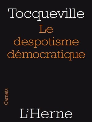 cover image of Le despotisme démocratique